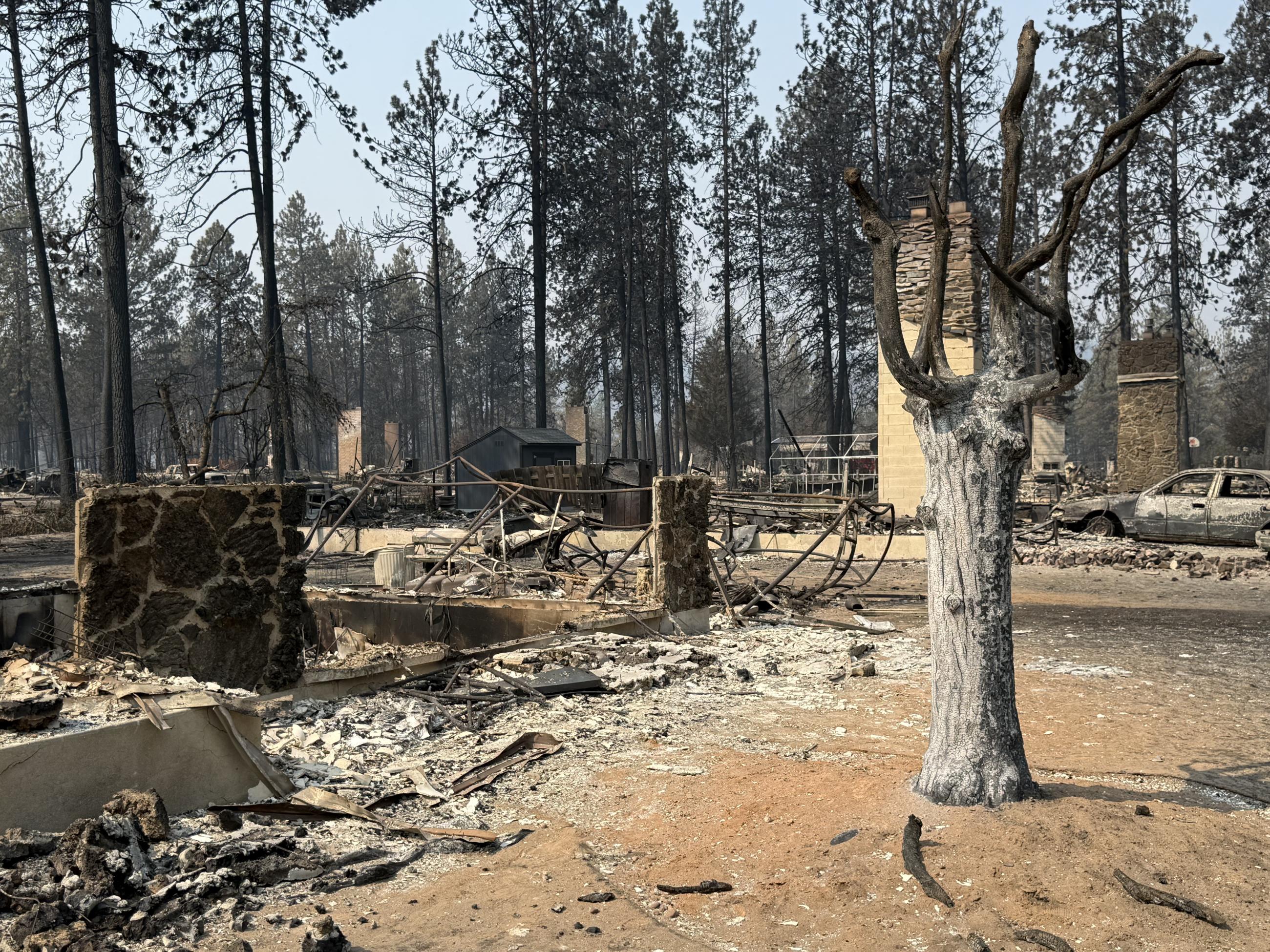 Old Trails fire damage